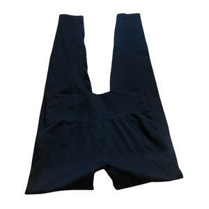 Pink Victoria’s Secret Black Leggings Seamless Leggings XS